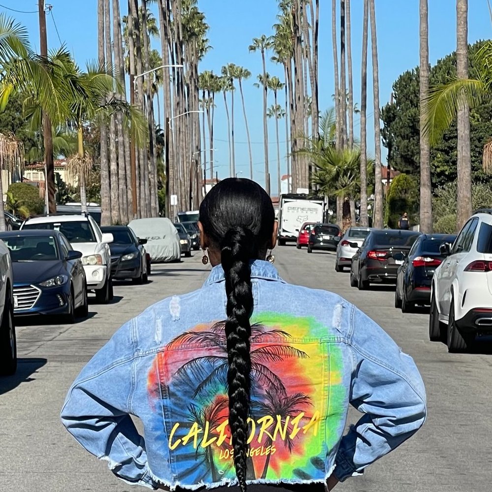 California Love Denim Jean Jacket